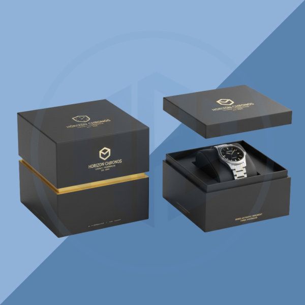 Rigid Shoulder-Neck Watch Packaging