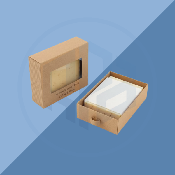Rigid Soap Packaging Boxes with Window