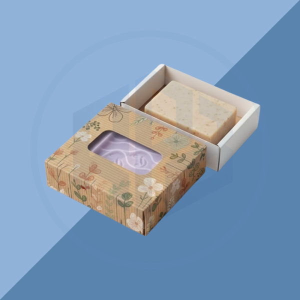 Rigid Soap Packaging Boxes with Window