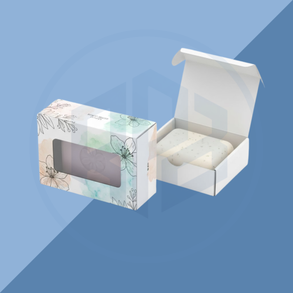 Rigid Soap Packaging Boxes with Window