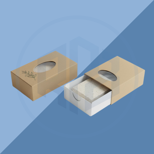 Rigid Soap Packaging Boxes with Window