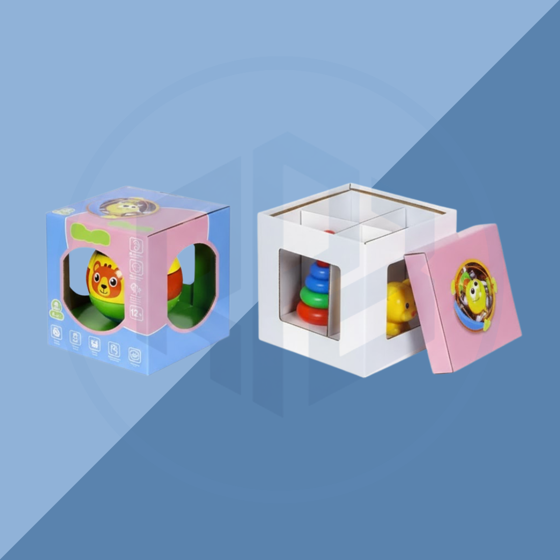 Rigid Toy Boxes Packaging with Window