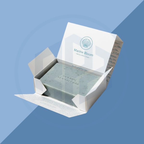 Rigid White Soap Packaging Boxes (7) Rigid White Soap Packaging Boxes