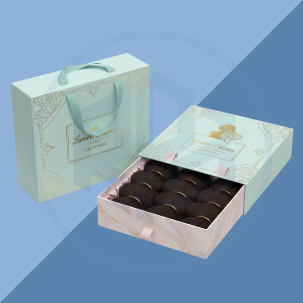 Rigid Wig Packaging Boxes (8) Rigid Wig Packaging Boxes
