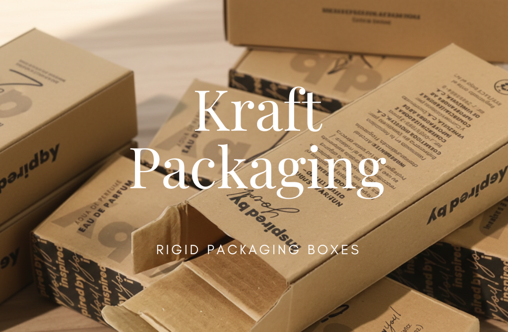 Kraft Packaging by Rigid Packaging Boxes