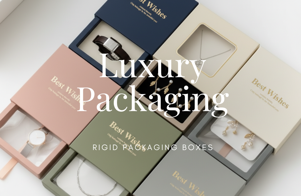 Luxury Packaging by Rigid Packaging Boxes